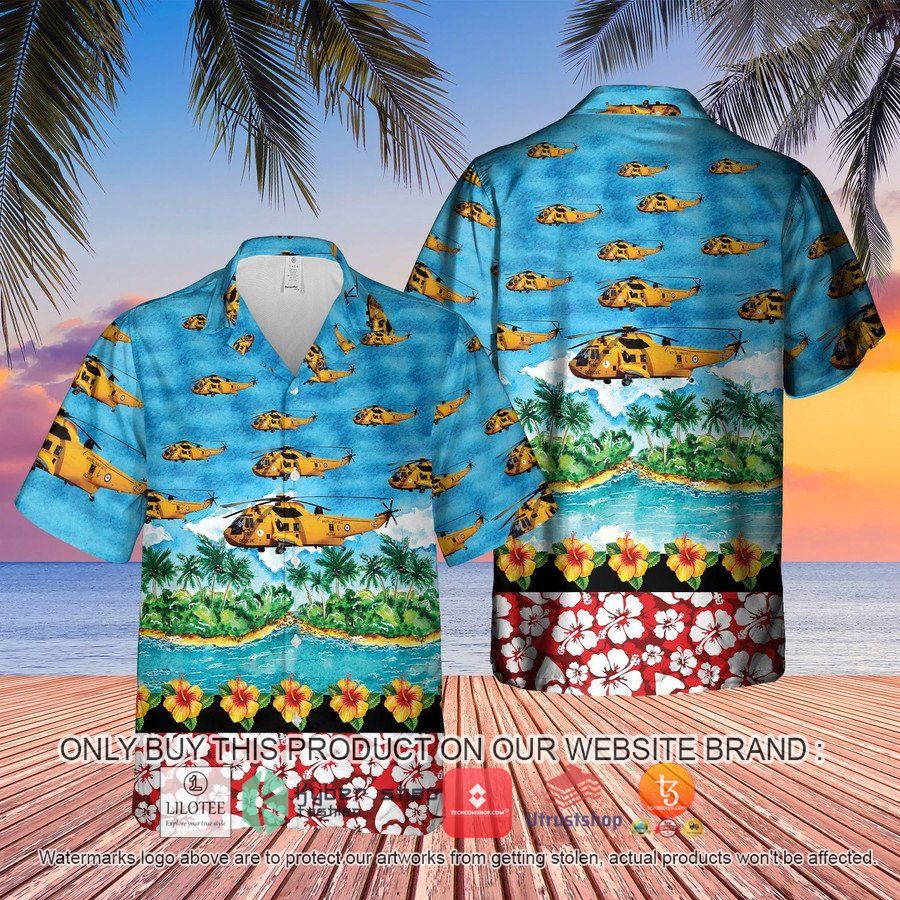 raf westland sea king har3 hibiscus hawaiian shirt 1 37362