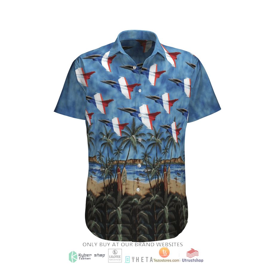 rafale solo display blue short sleeve hawaiian shirt 1 48786