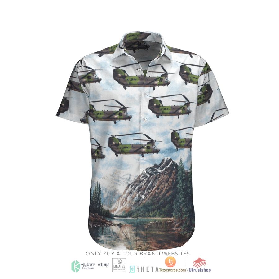 rcaf ch 147 chinook mountain short sleeve hawaiian shirt 1 54836