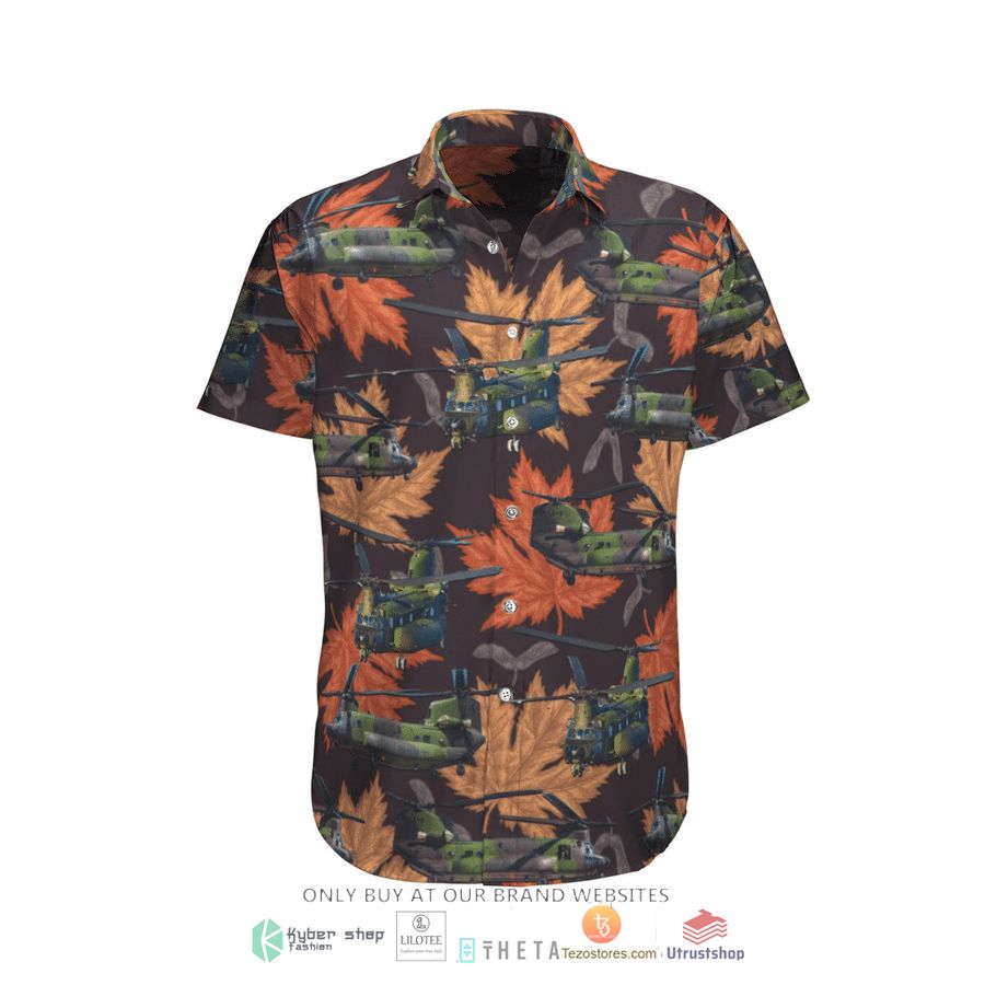 rcaf ch 147 chinook short sleeve hawaiian shirt 1 22576