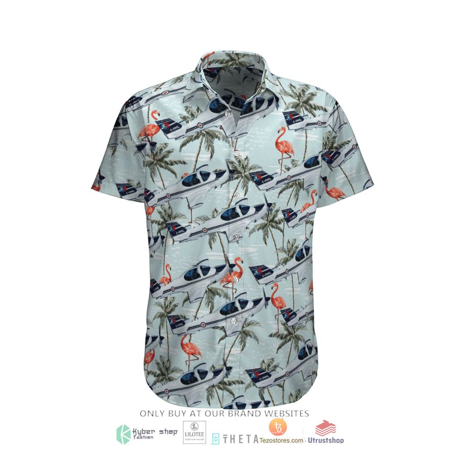 rcaf grob g120a short sleeve hawaiian shirt 1 9180