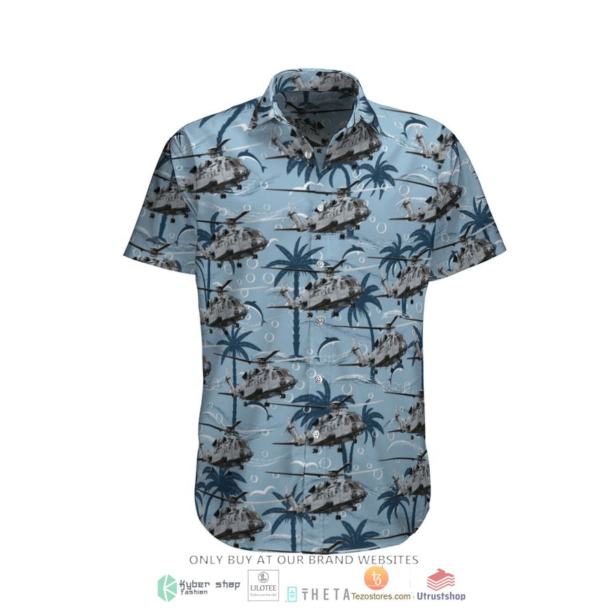 rcaf sikorsky ch 148 cyclone s 92 short sleeve hawaiian shirt 1 39515
