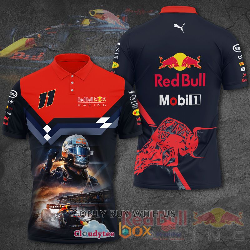 red bull racing checo perez f1 shirt polo shirt 2 67448