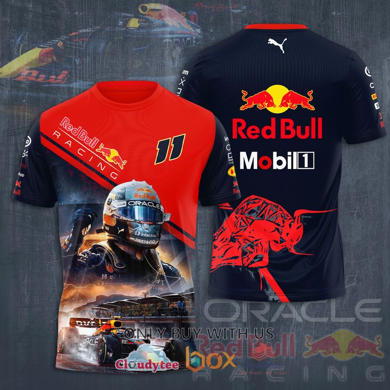 red bull racing f1 3d hoodie shirt 2 57727