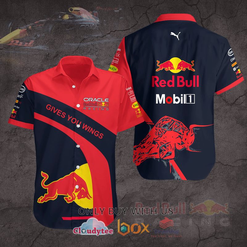 red bull racing gives you wings 3d shirt hawaiian shirt 2 20295