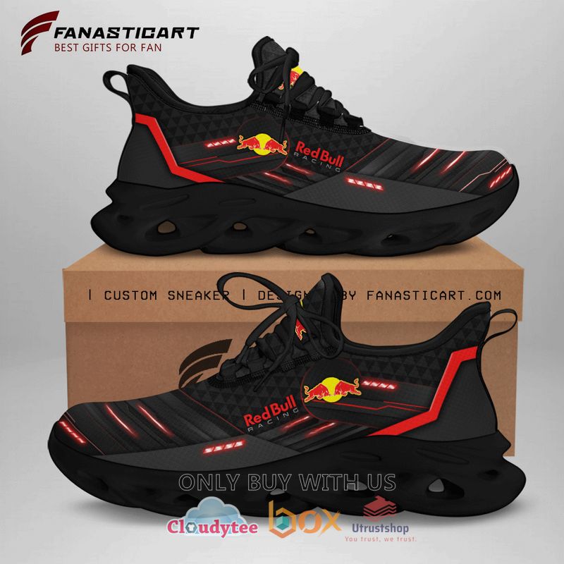 red bull racing grey black pattern clunky max soul shoes 1 72064