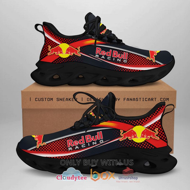 red bull racing red color pattern clunky max soul shoes 1 51198