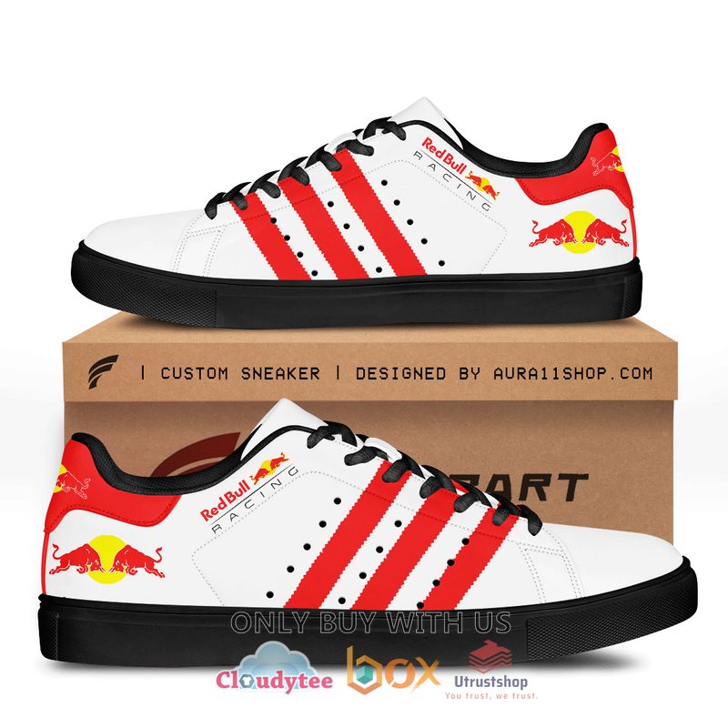 red bull racing white stan smith low top shoes 1 71775
