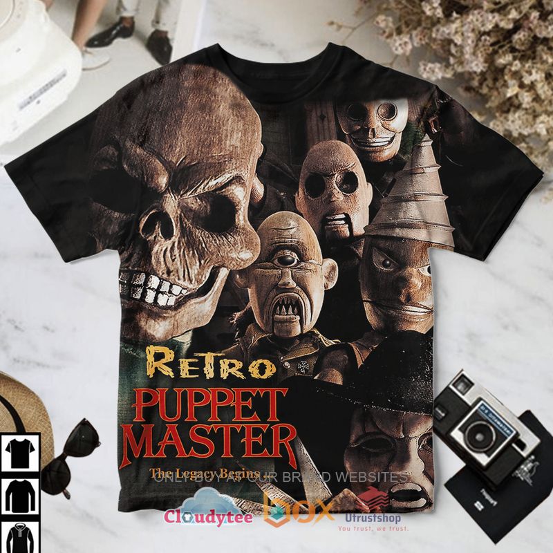 retro puppet master t shirt 1 29701