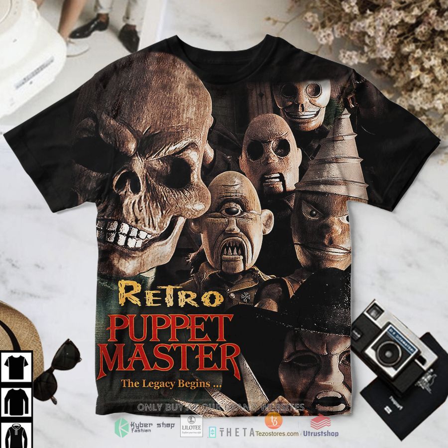 retro puppet master the legacy begins t shirt 1 74254