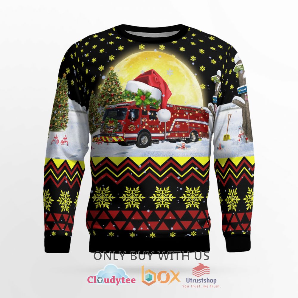robertson fire protection district christmas sweater 2 20682