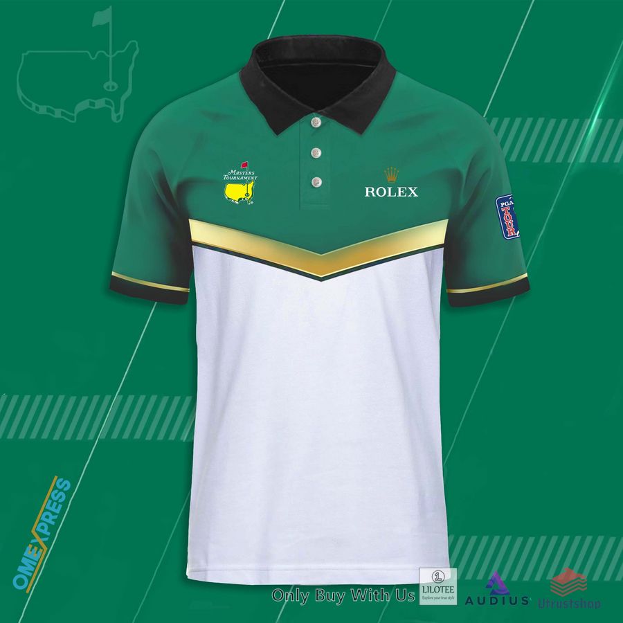 rolex pga tour masters tournament polo shirt 1 32064