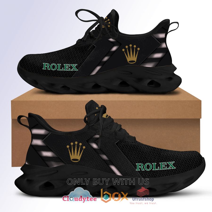 rolex sa black color pattern clunky max soul shoes 2 9491