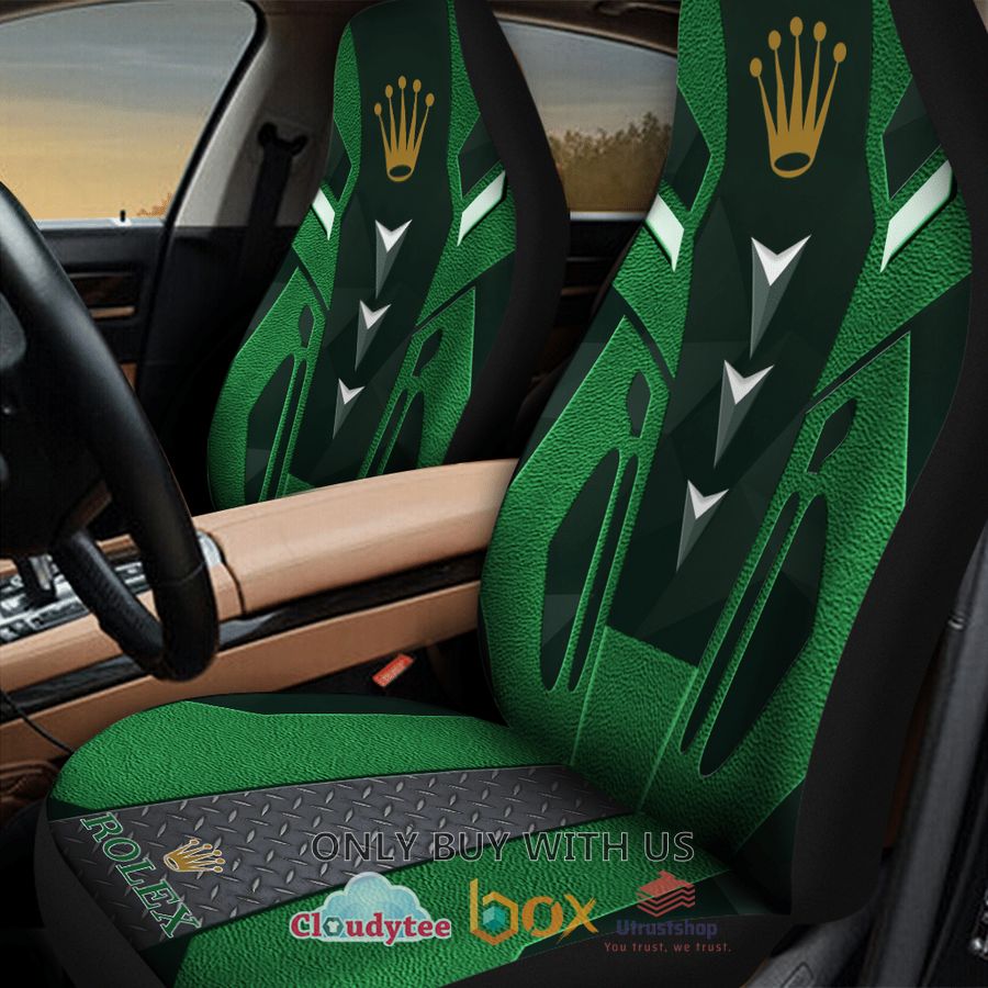 rolex sa green car seat covers 2 17250