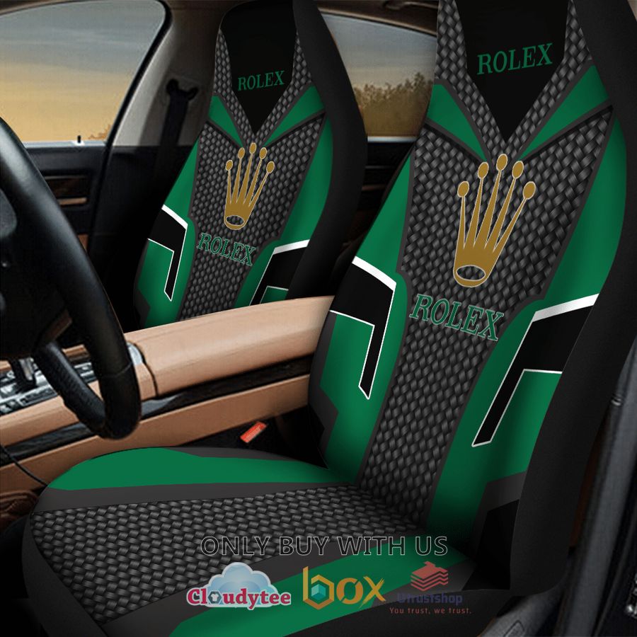rolex sa pattern car seat covers 2 6034