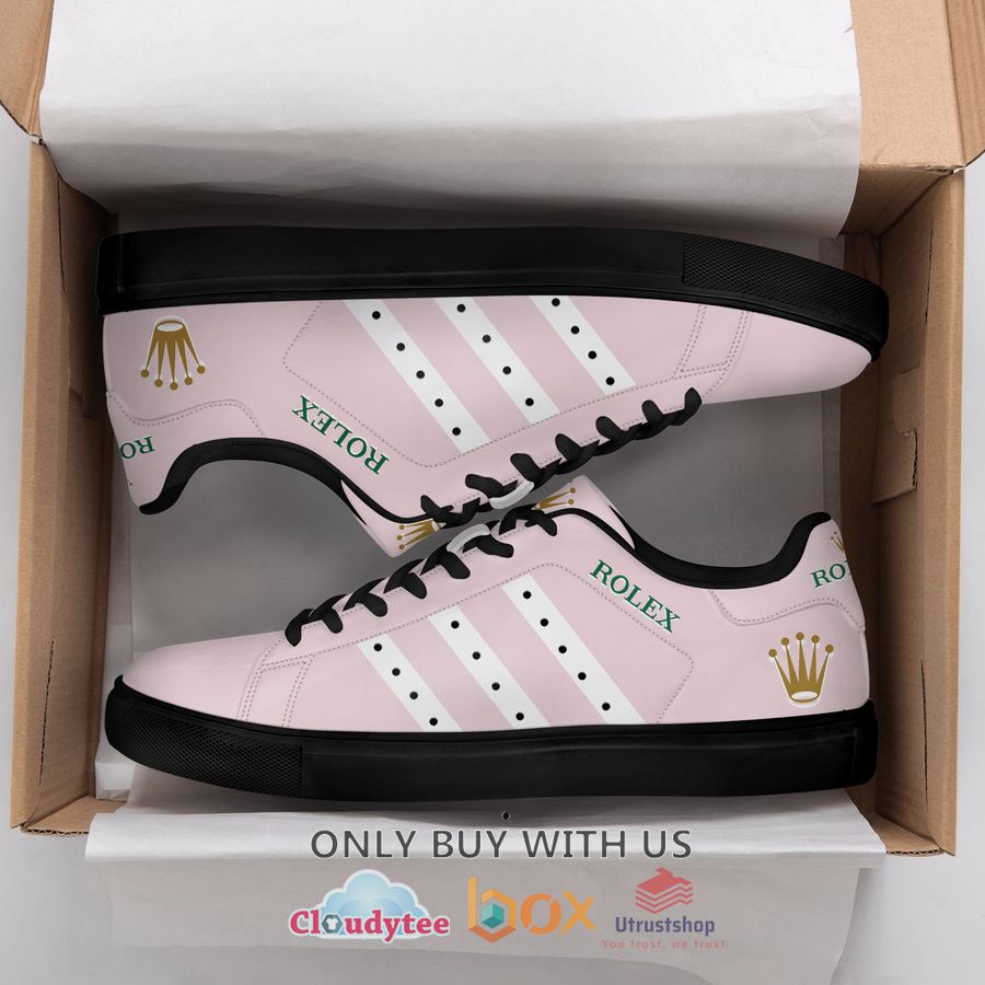 rolex sa pink white stan smith low top shoes 2 46769
