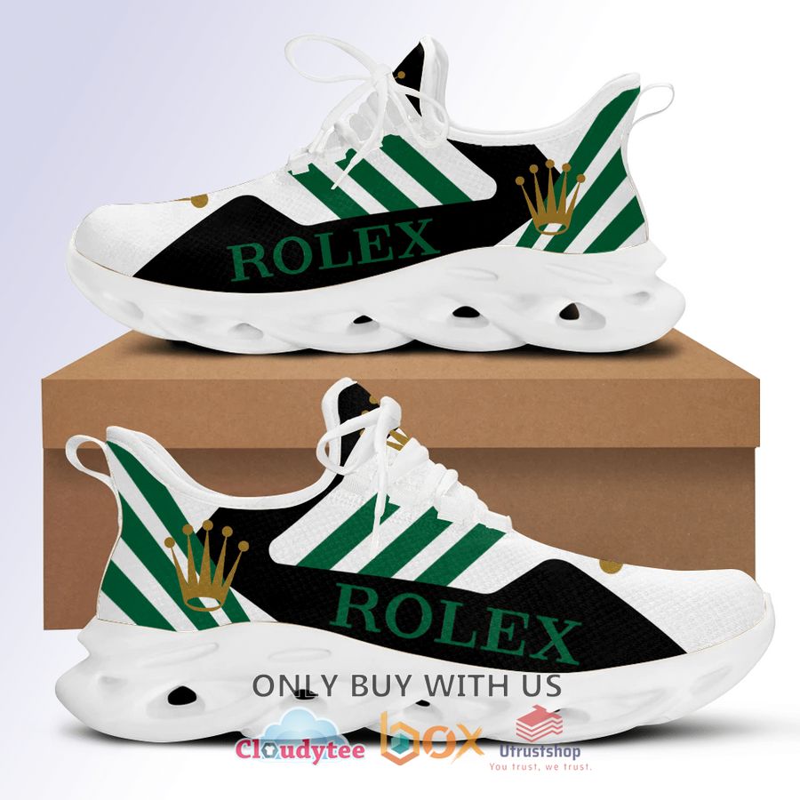 rolex sa white black green clunky max soul shoes 1 60468