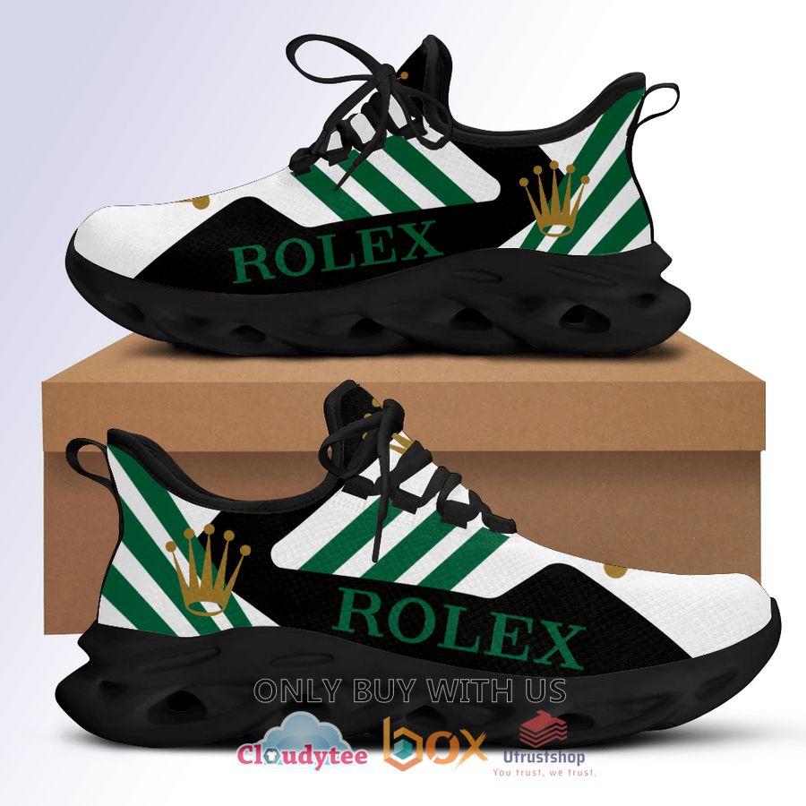 rolex sa white black green clunky max soul shoes 2 10417