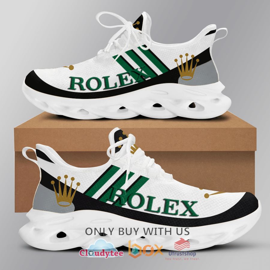 rolex sa white green color clunky max soul shoes 1 44454