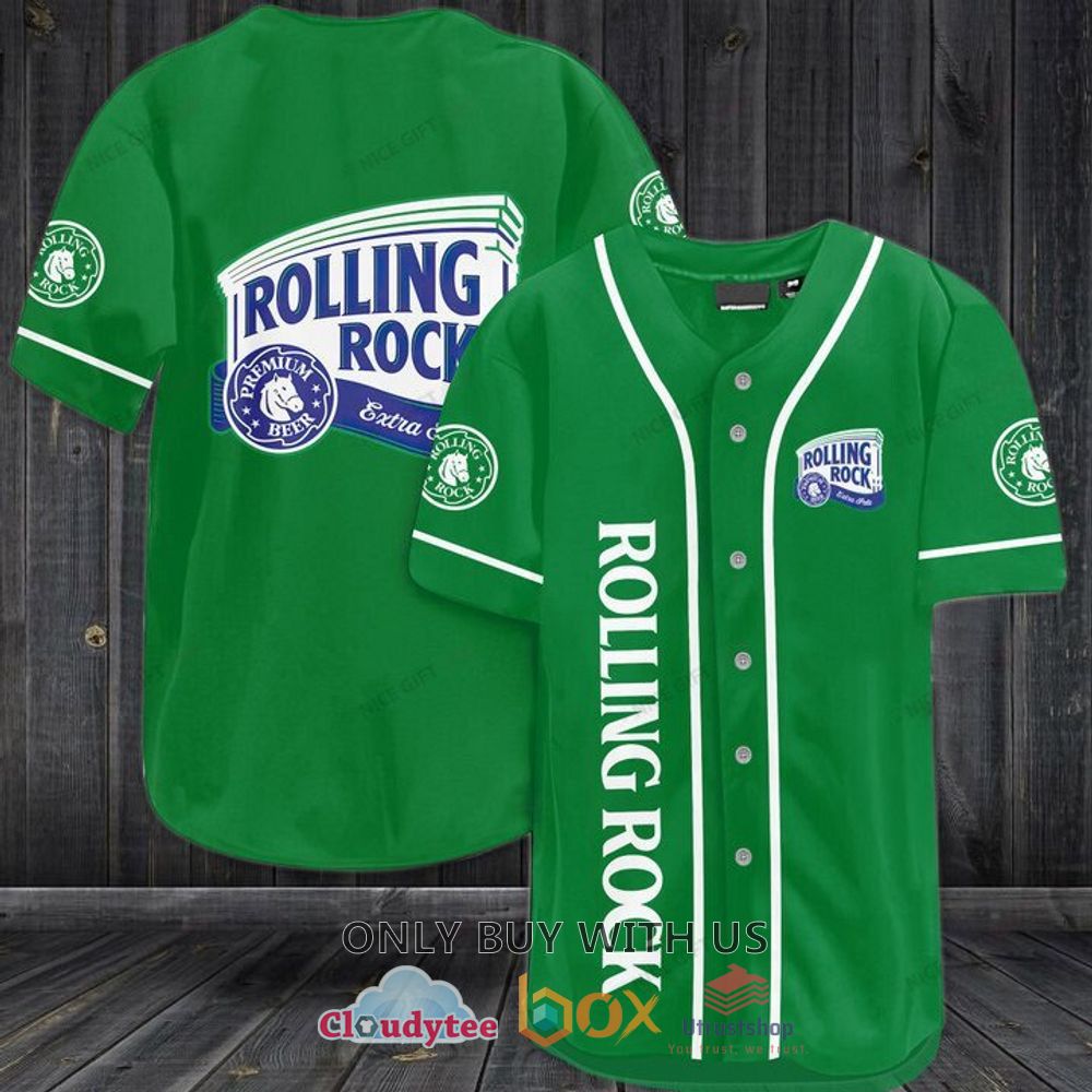 rolling rock baseball jersey shirt 1 32909