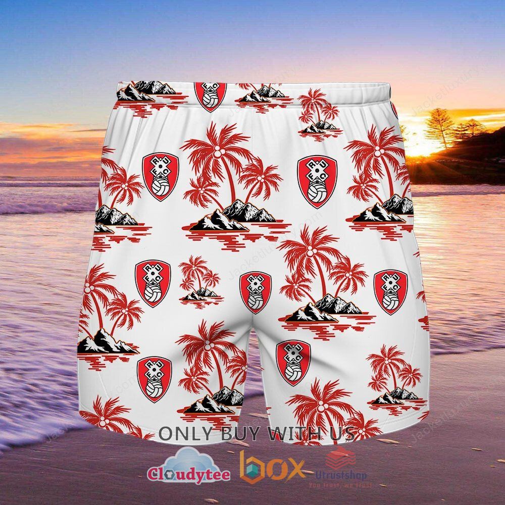 rotherham united island hawaiian shirt short 2 91178