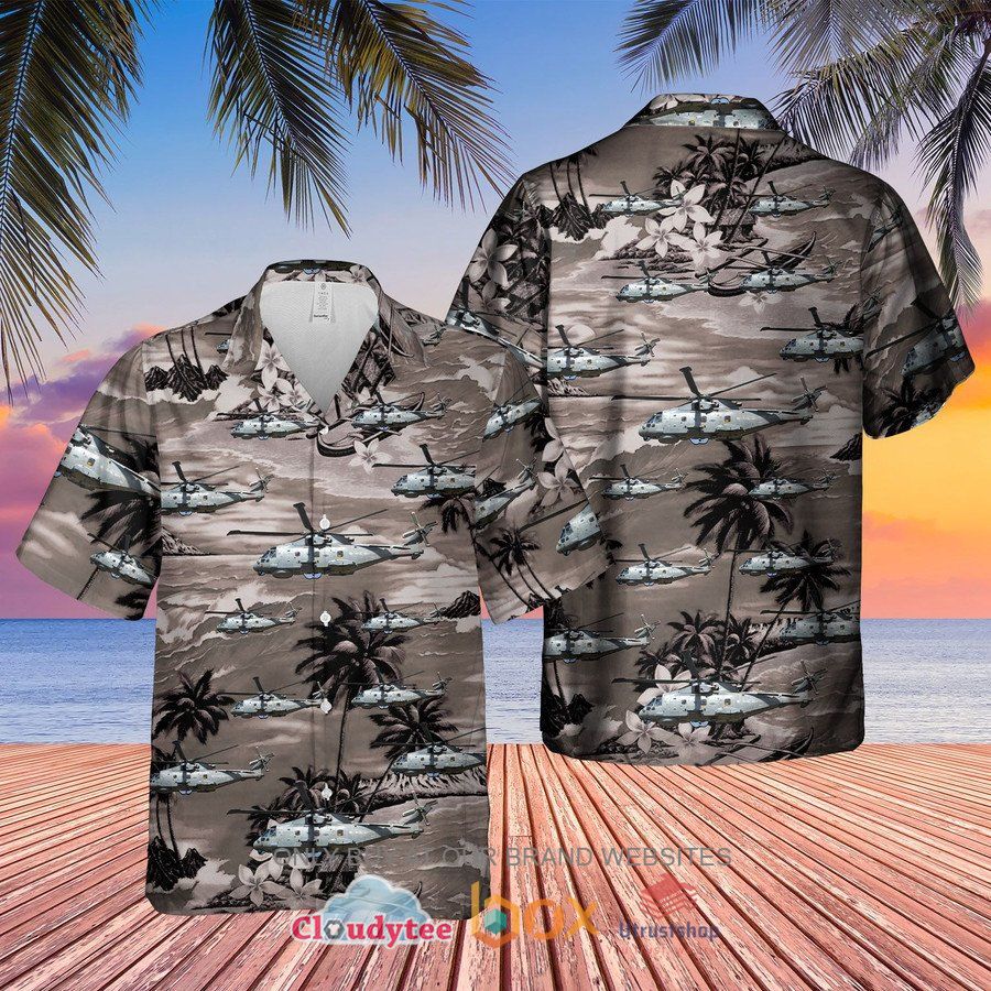 royal navy merlin hm mk 2 grey hawaiian shirt 1 97656