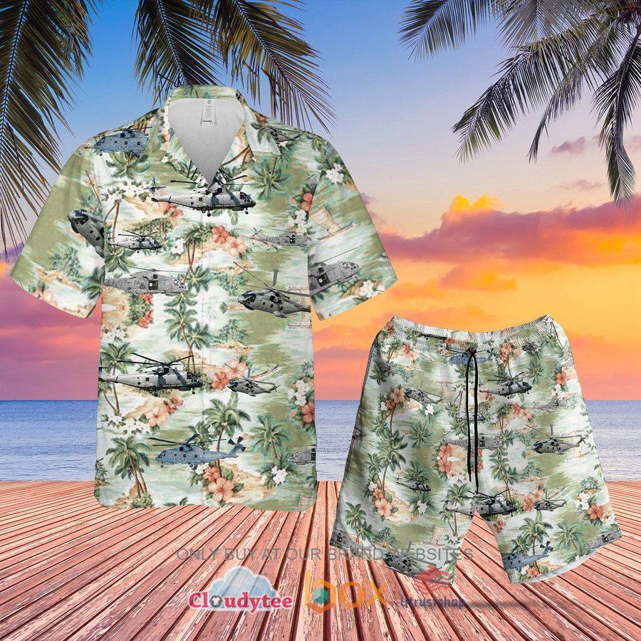 royal navy merlin mk 2 pattern hawaiian shirt short 1 45663