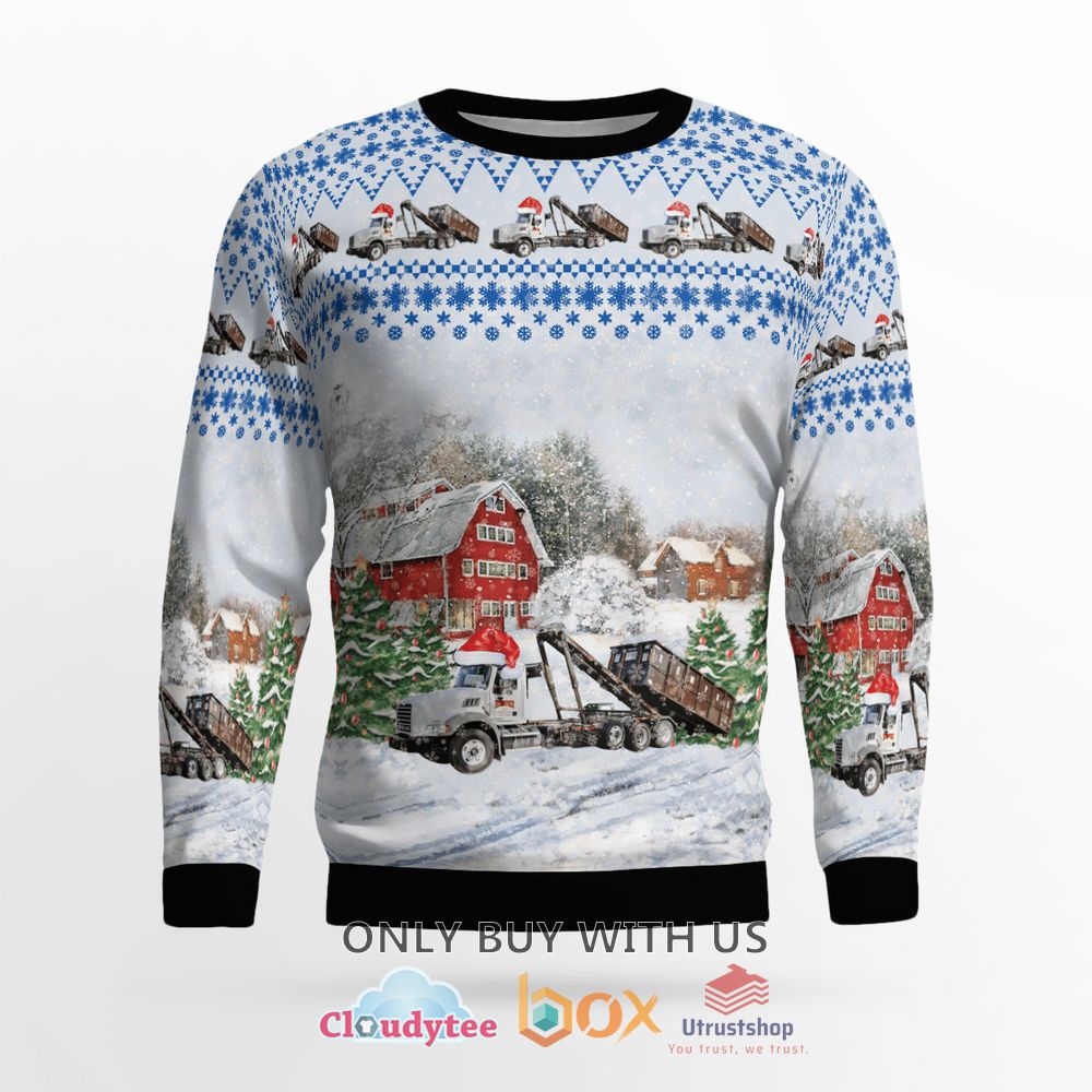rumpke waste recycling christmas sweater 2 28772