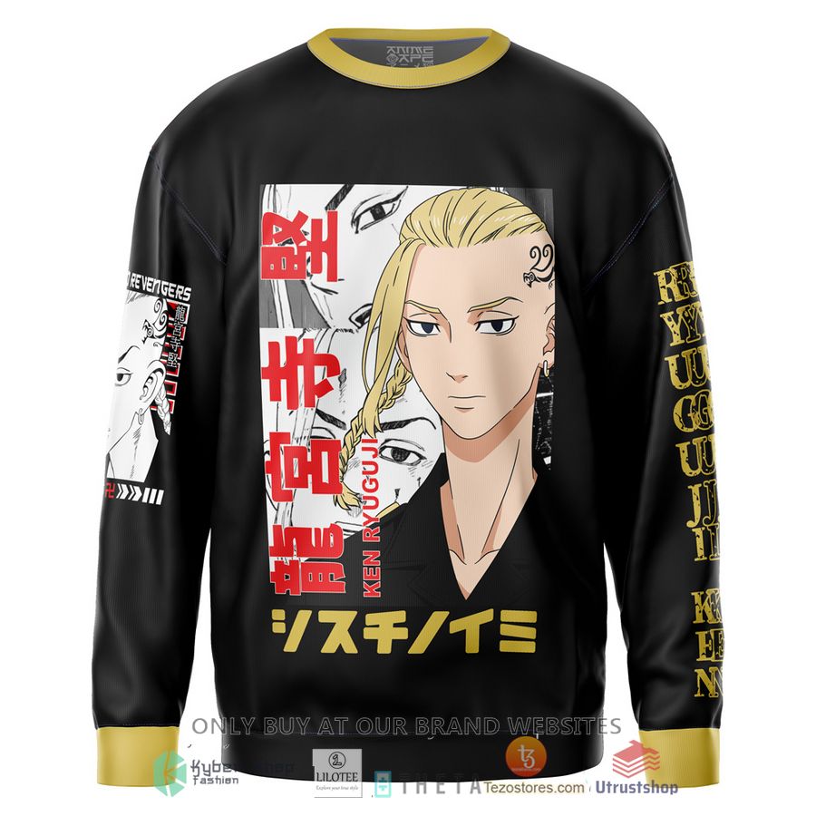 ryuguji ken tokyo revengers streetwear sweatshirt 1 61677