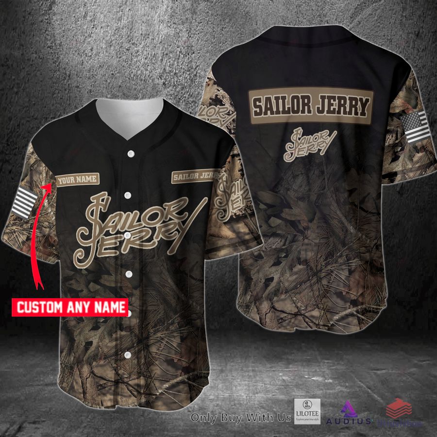 sailor jerry your name hunting baseball jersey 1 76000