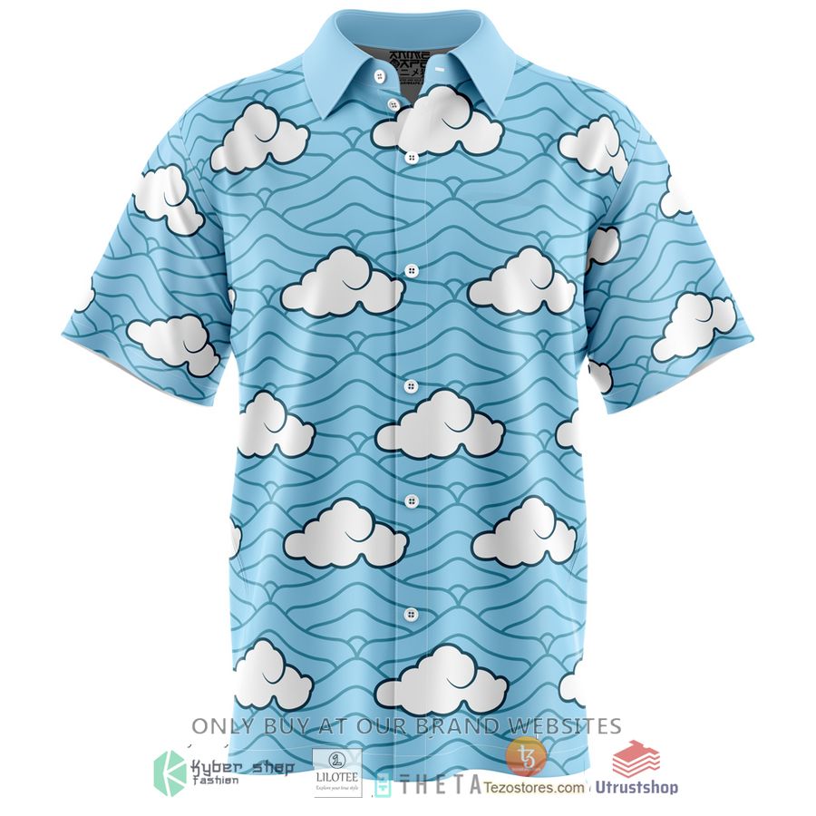 sakonji urokodaki demon slayer short sleeve hawaiian shirt 1 93289