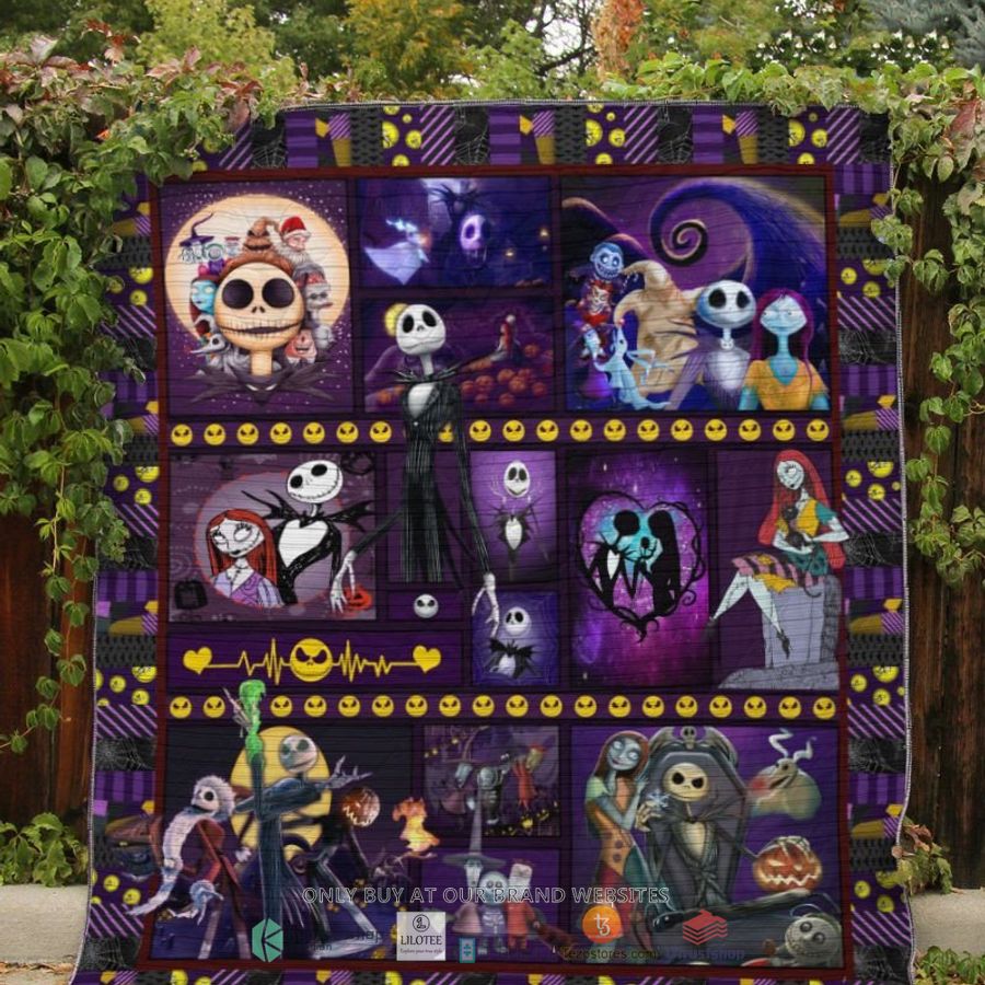 sally and jack skellington love moments quilt 1 85746