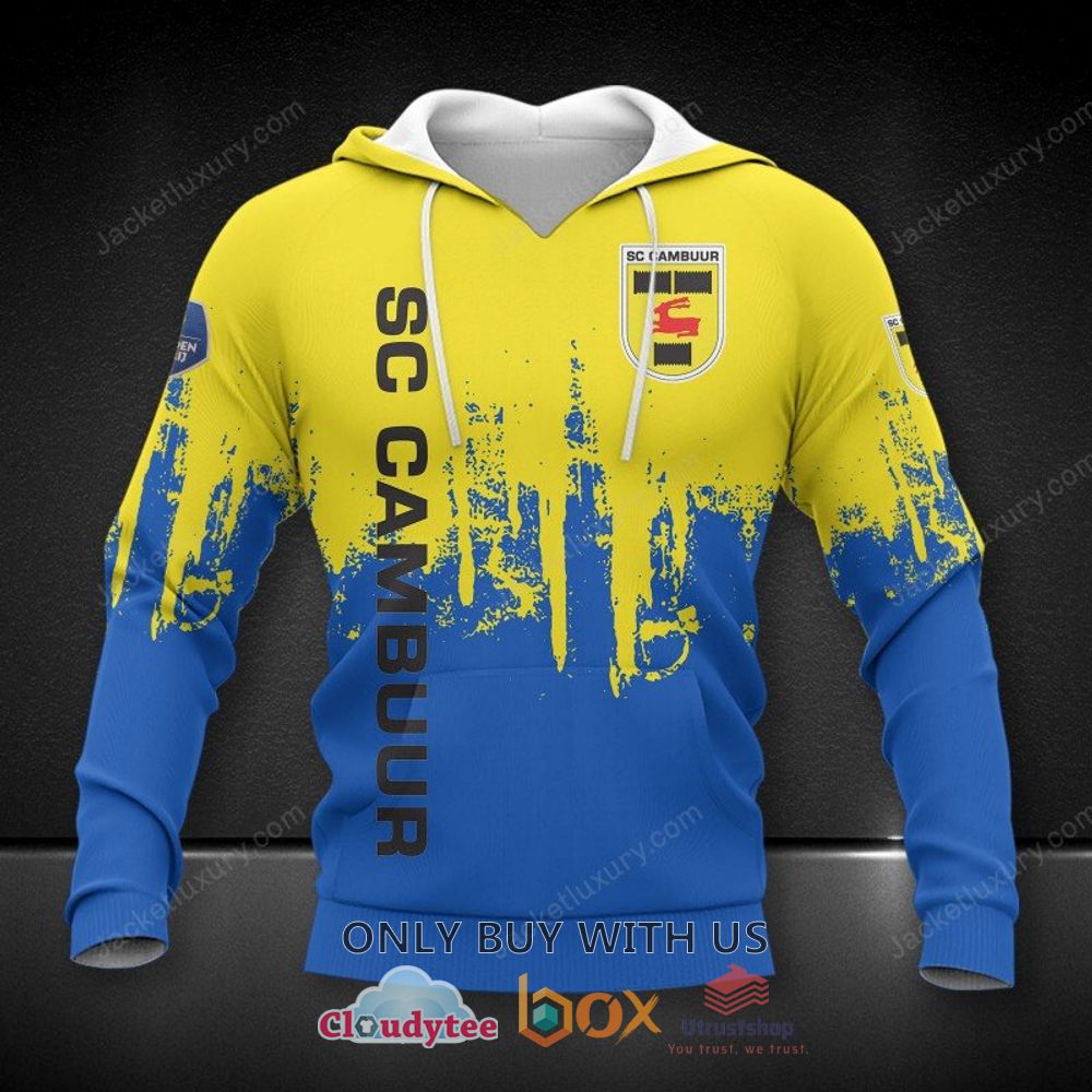 sc cambuur leeuwarden blue yellow 3d hoodie shirt 1 77861