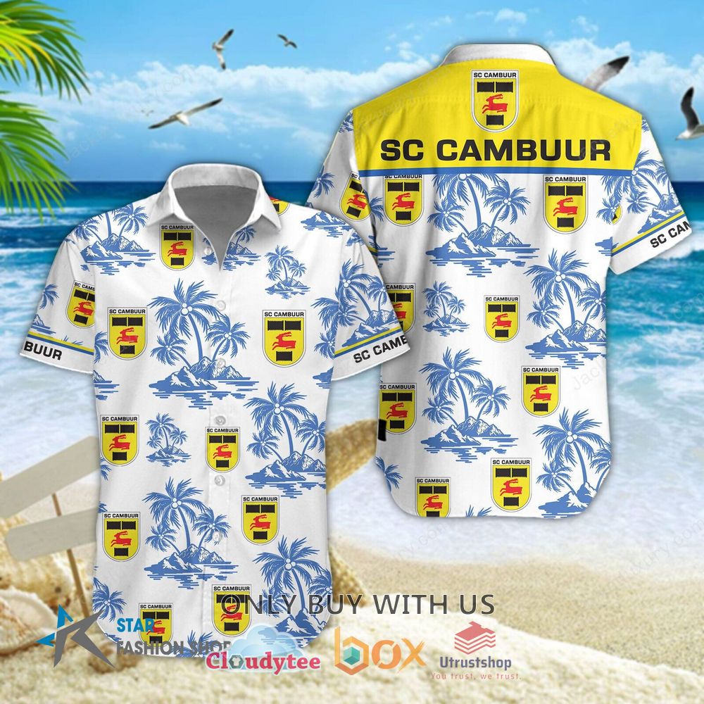 sc cambuur leeuwarden hawaiian shirt short 1 67825