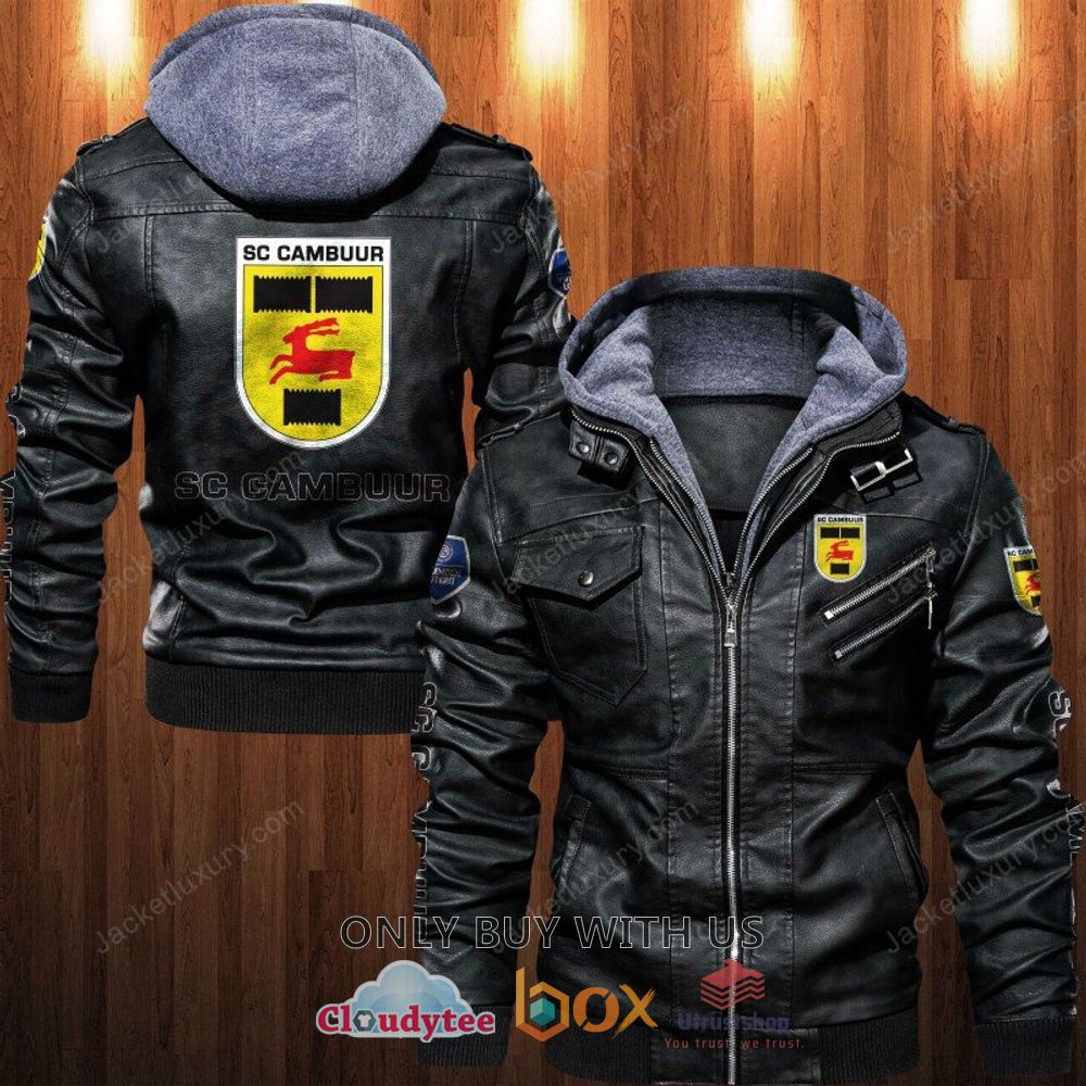 sc cambuur leeuwarden leather jacket 1 6723
