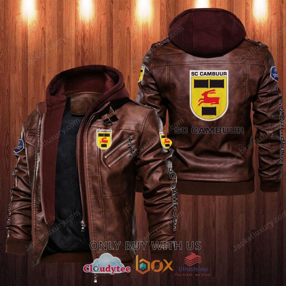 sc cambuur leeuwarden leather jacket 2 97878