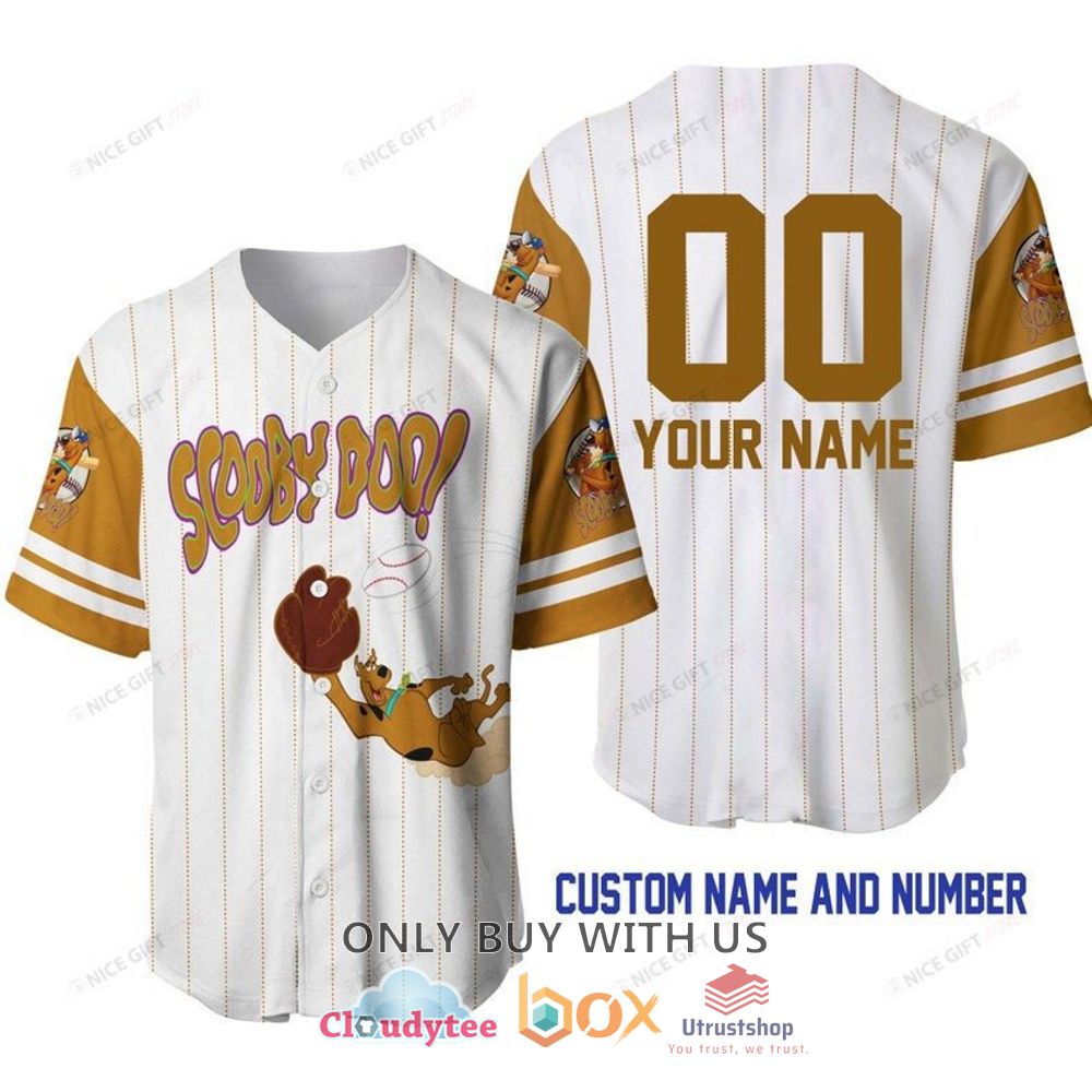 scooby doo personalized baseball jersey shirt 1 19371