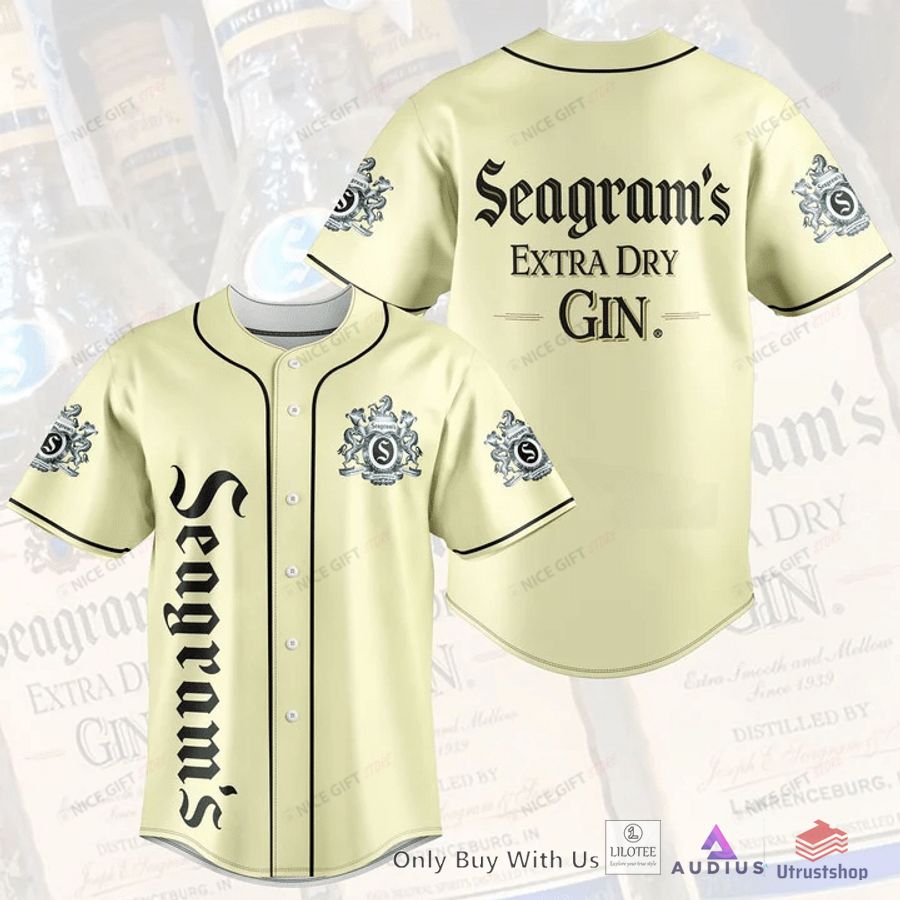 seagram s extra dry gin baseball jersey 1 66102