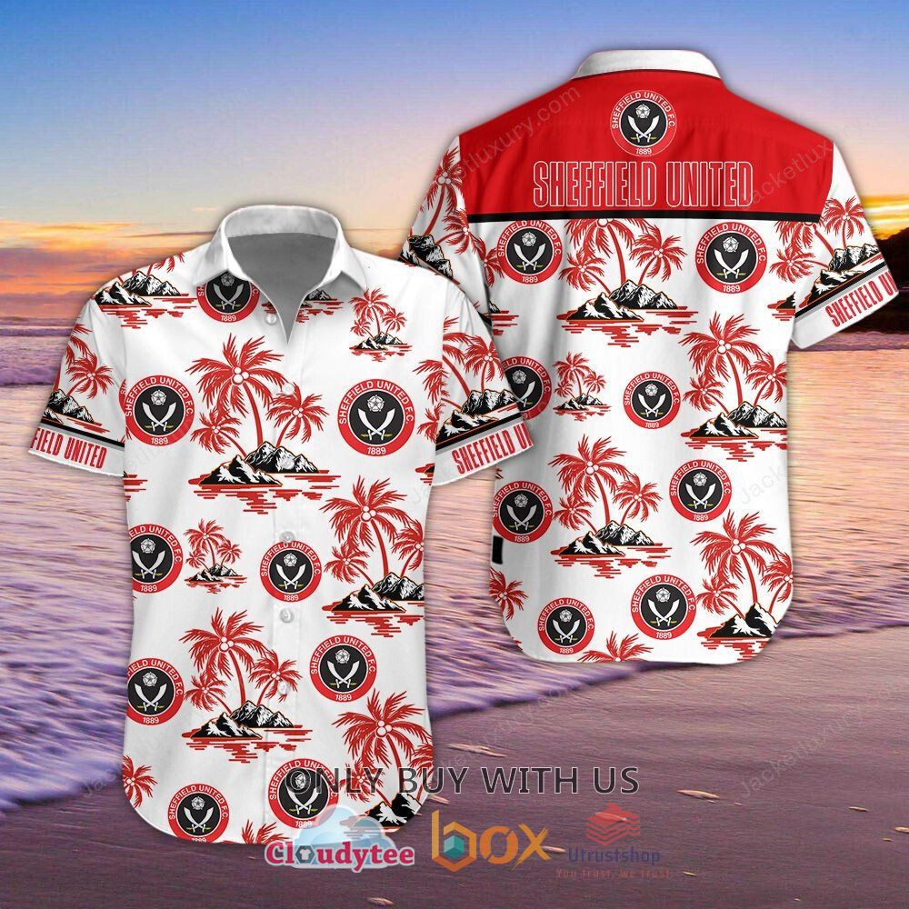 sheffield united football club hawaiian shirt short 1 64278