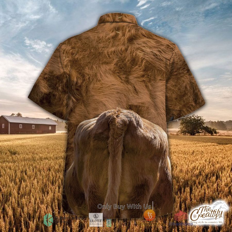 shorthorn cattle hawaiian shirt 2 70719