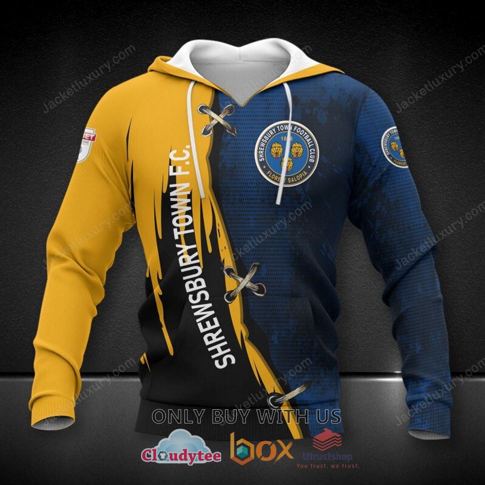 shrewsbury town football club 3d shirt hoodie 2 46860