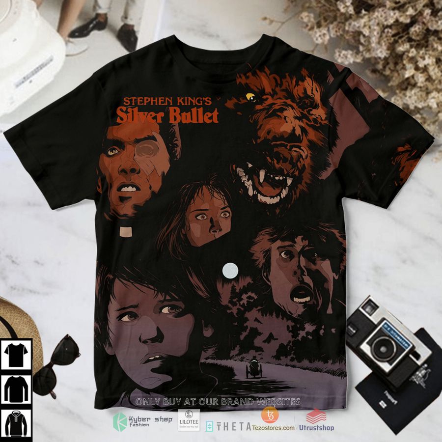 silver bullet stephen king characters t shirt 1 50209