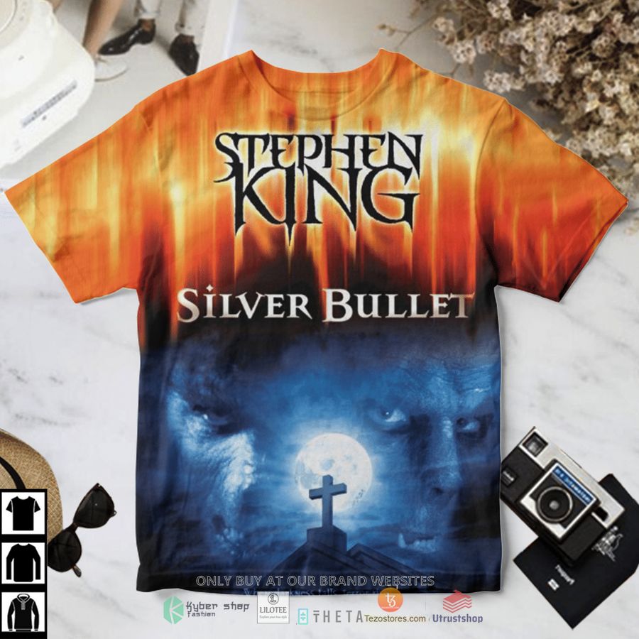 silver bullet stephen king t shirt 1 98498