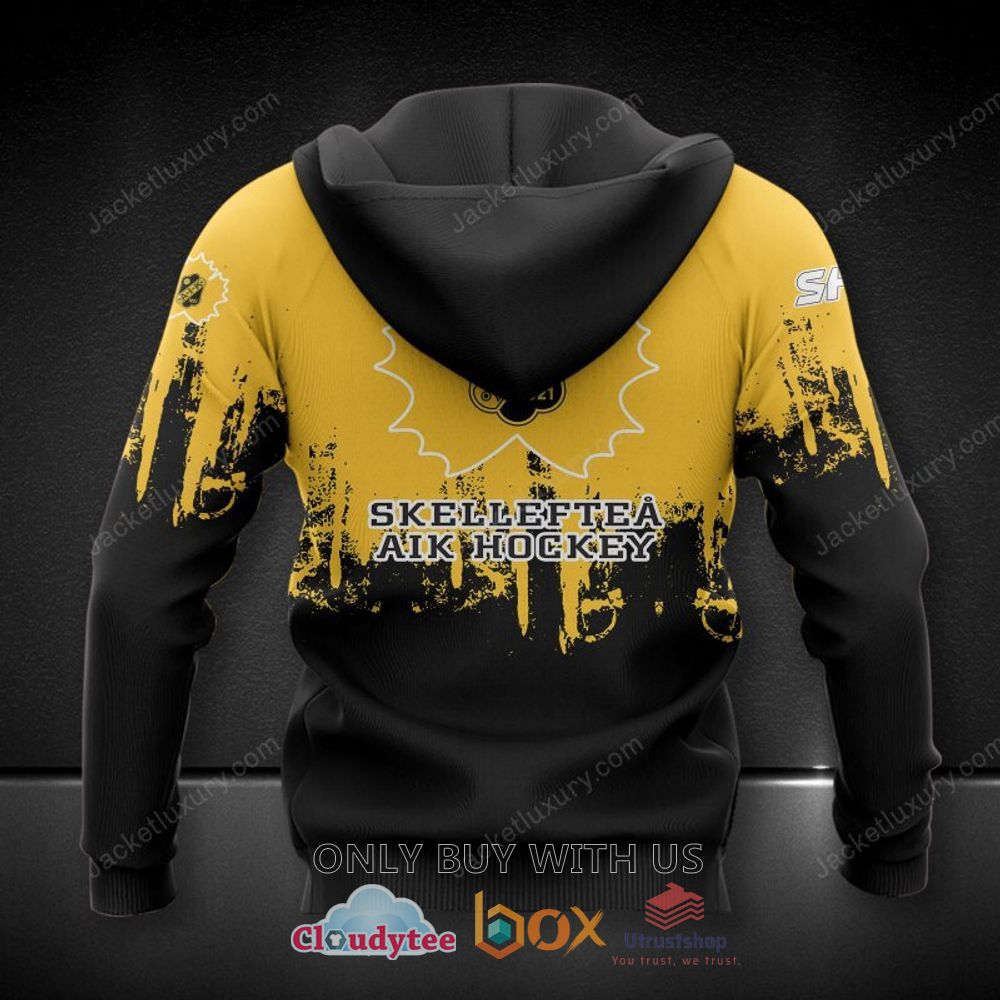 skelleftea aik shl yellow black 3d hoodie shirt 2 17005