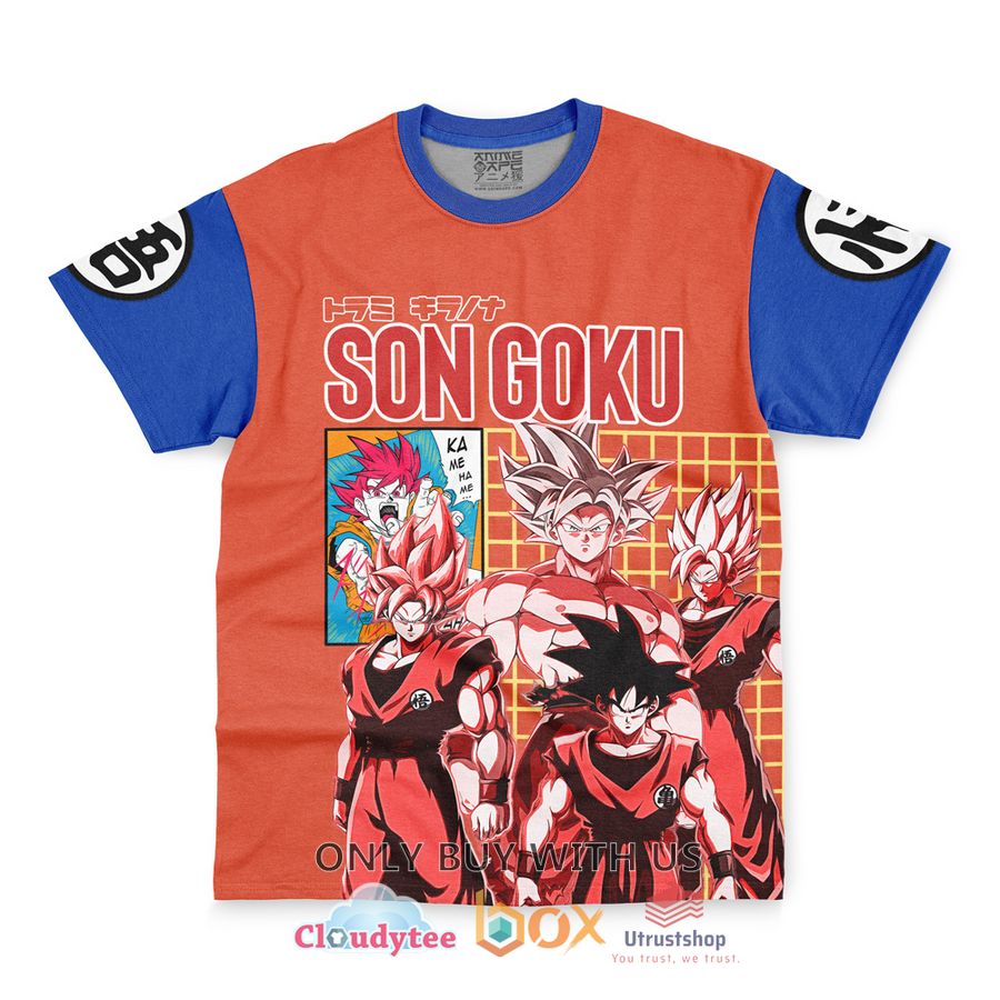 son goku anime dragon ball super t shirt 2 17199