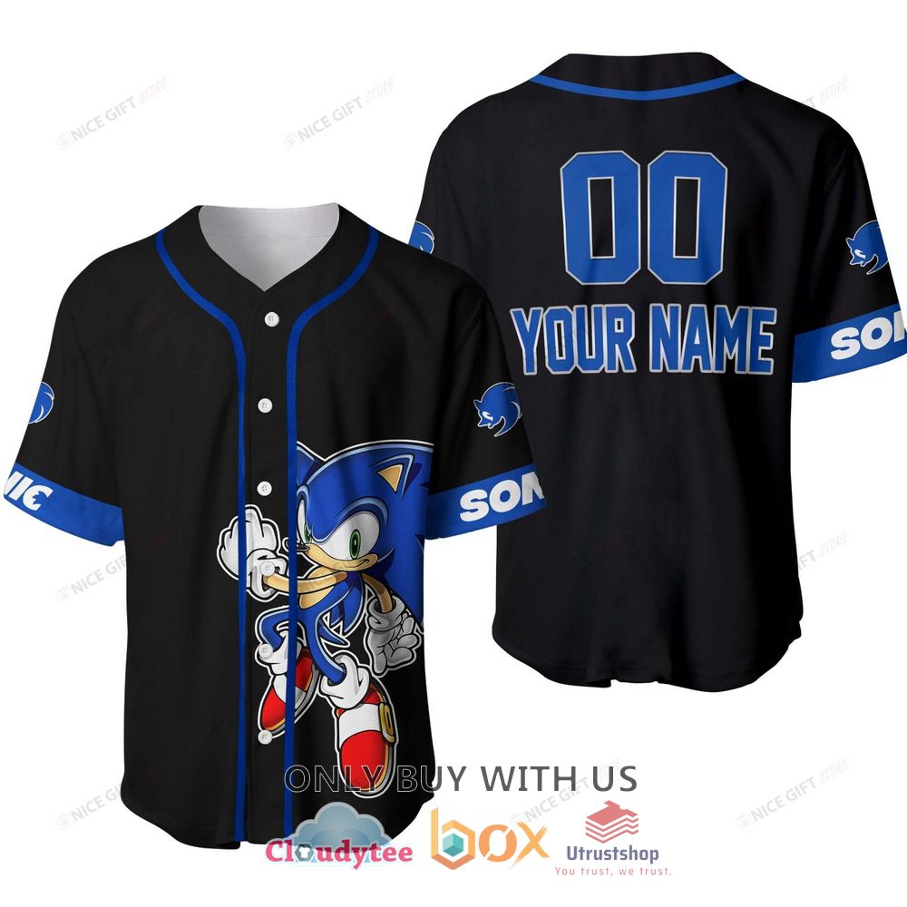 sonic the hedgehog custom name baseball jersey shirt 1 29414