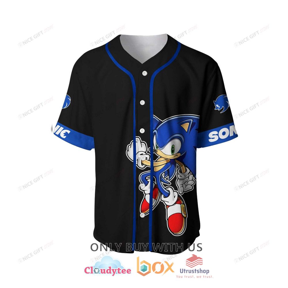 sonic the hedgehog custom name baseball jersey shirt 2 38421