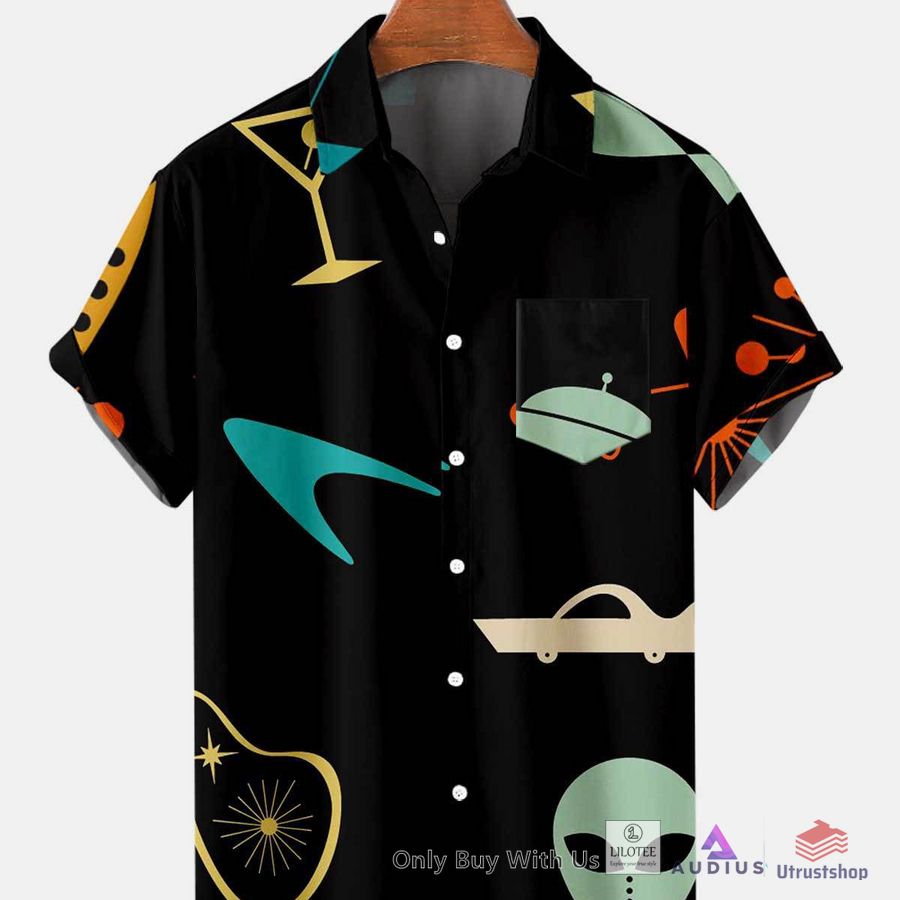 space mysterious fun comfortable hawaiian shirt 1 31005