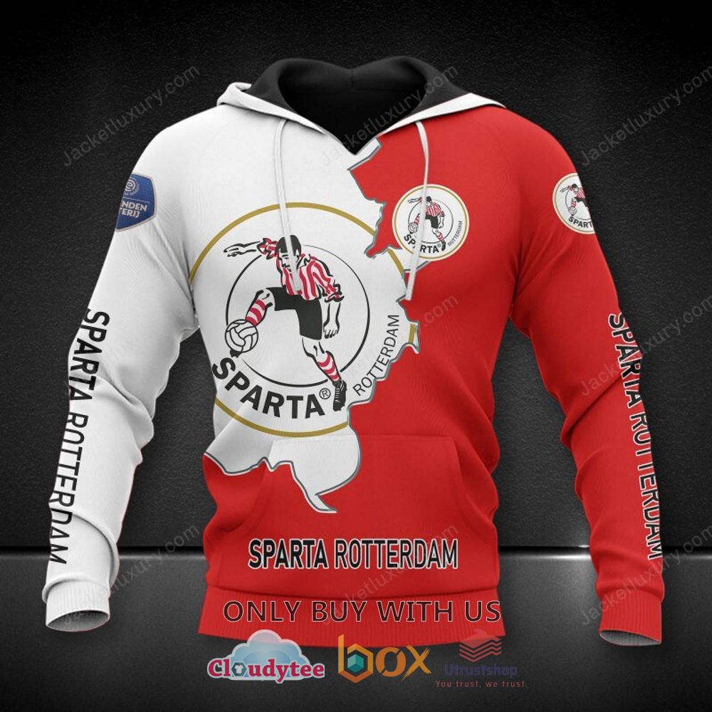 sparta rotterdam fc 3d hoodie shirt 1 30975