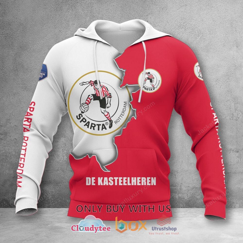 sparta rotterdam football club 3d hoodie shirt 2 40148